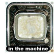 in the bread machine